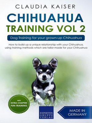 cover image of Chihuahua Training Volume 2